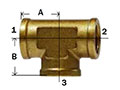 Reducing Forged Tee Diagram